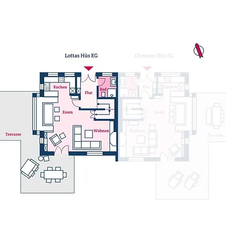 Lottas Hues Ferienhaus *
